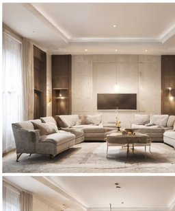 living room designed by access interiors