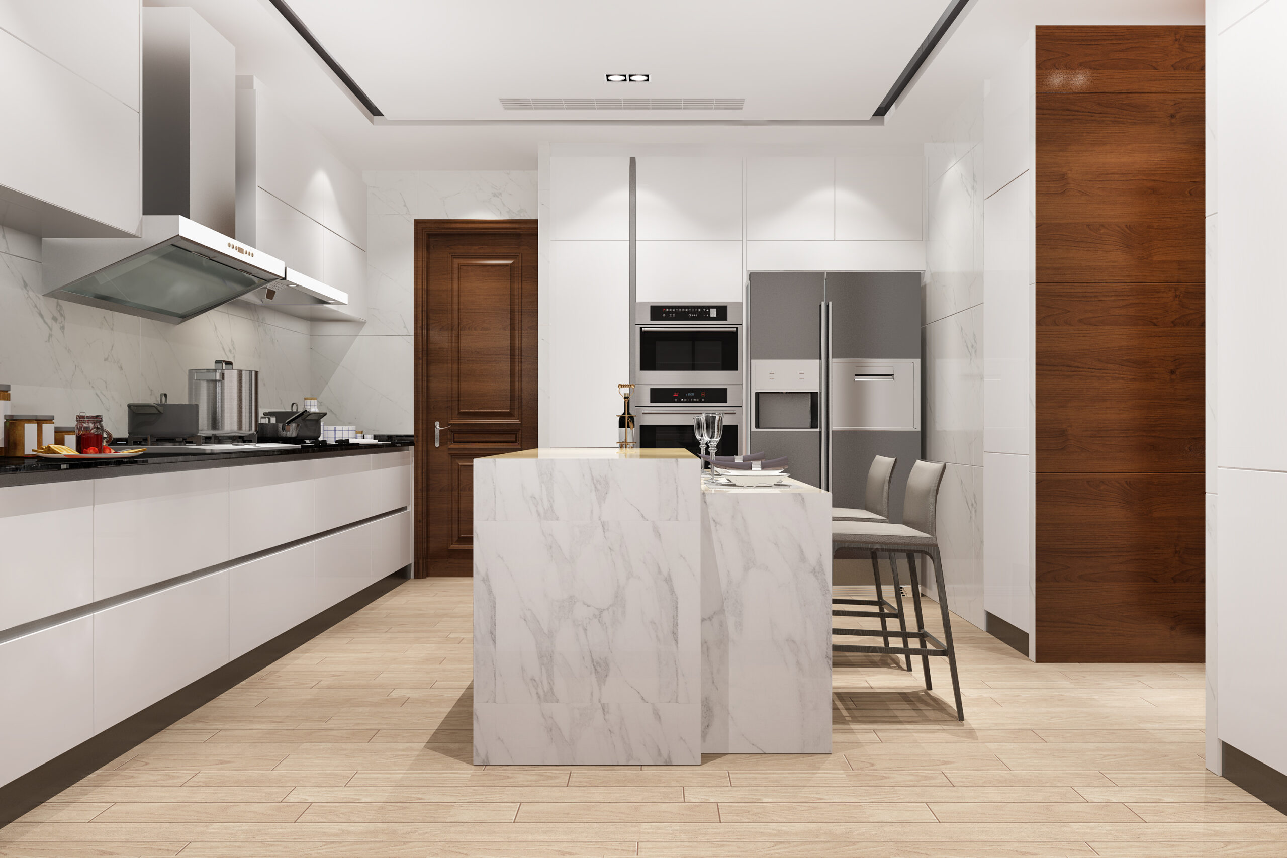Modular Kitchen Interiors in Guntur | Smart Designs